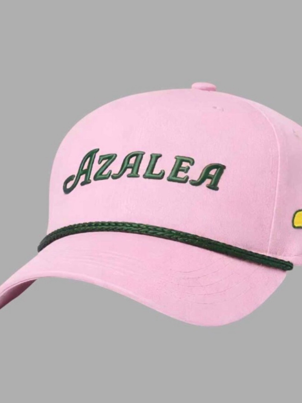 The Masters Azalea Pink Embroidered Baseball Cap